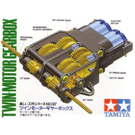 Dual Motor GearBox - Click Image to Close