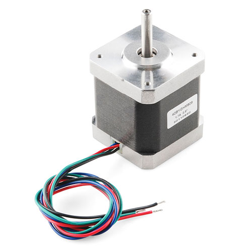 Stepper Motor - 68 oz.in (400 steps/rev) - Click Image to Close