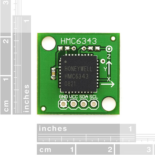 Retired - Compass Module with Tilt Compensation - HMC6343 - Click Image to Close