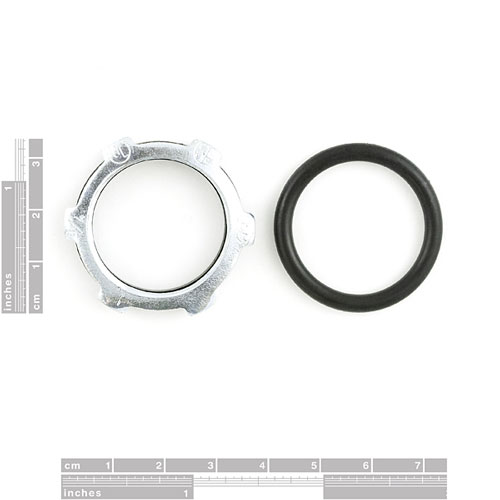 Ultrasonic Range Finder - Maxbotix LV-WR1 Mounting Hardware - Click Image to Close