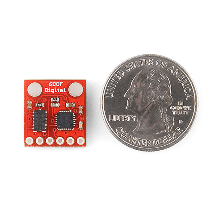 SparkFun 6 Degrees of Freedom IMU Digital Combo Board - ITG3200/ - Click Image to Close
