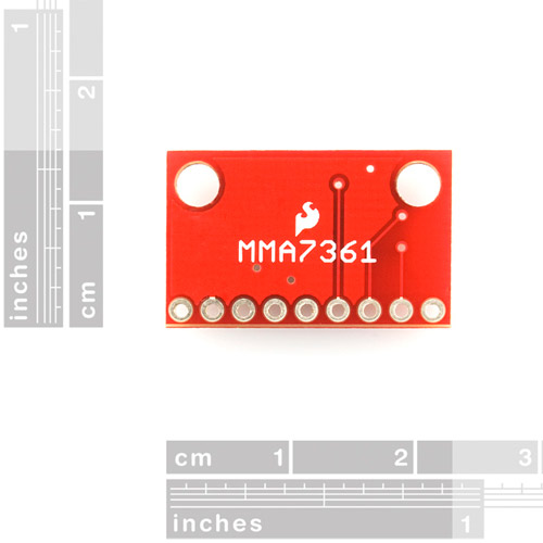 Retired - Triple Axis Accelerometer Breakout - MMA7361 - Click Image to Close