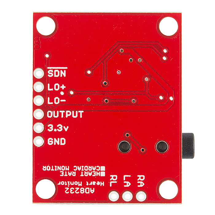 SparkFun Single Lead Heart Rate Monitor - AD8232 - Click Image to Close