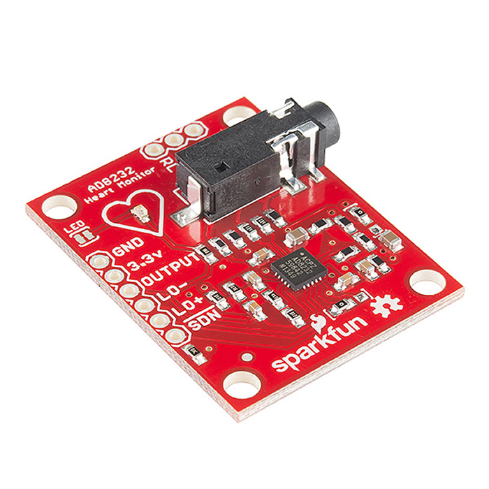 SparkFun Single Lead Heart Rate Monitor - AD8232 - Click Image to Close