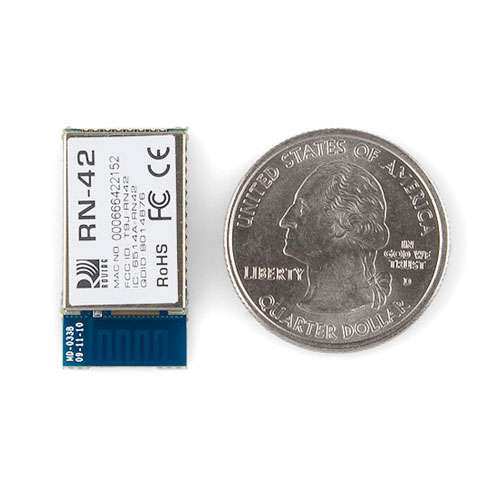 Retired - Bluetooth SMD Module - RN-42 - Click Image to Close