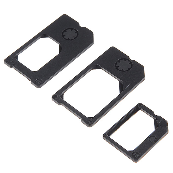 SIM Card Adapter - 3-in-1 - Click Image to Close