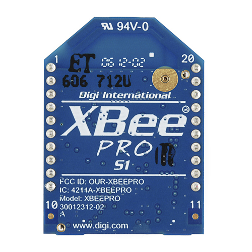XBee Pro 60mW PCB Antenna - Series 1 (802.15.4) - Click Image to Close