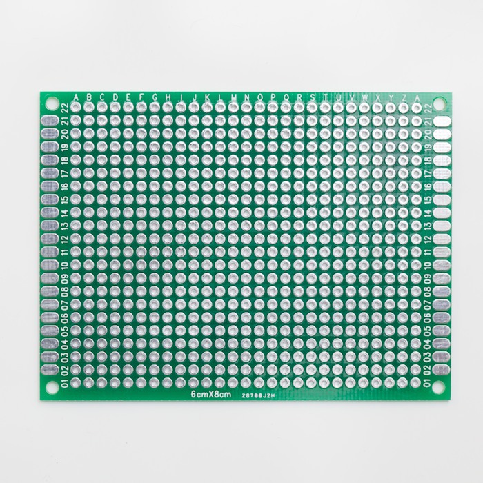 Double Sided Proto-board 6cm x 8cm - Click Image to Close