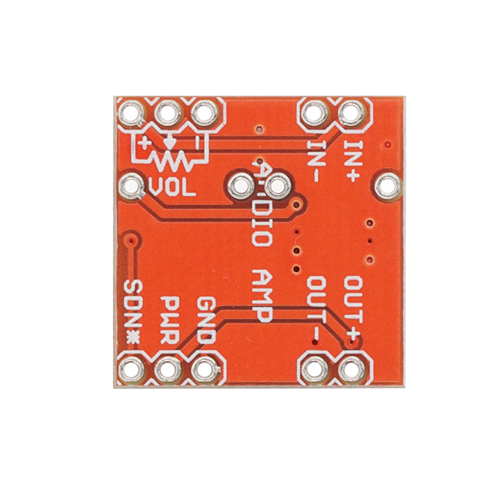 Mono Audio Amp Breakout - TPA2005D1 - Click Image to Close