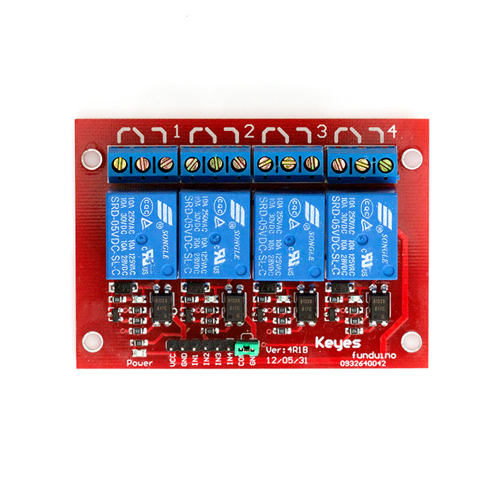 Quad Relay - Board 10A - Click Image to Close