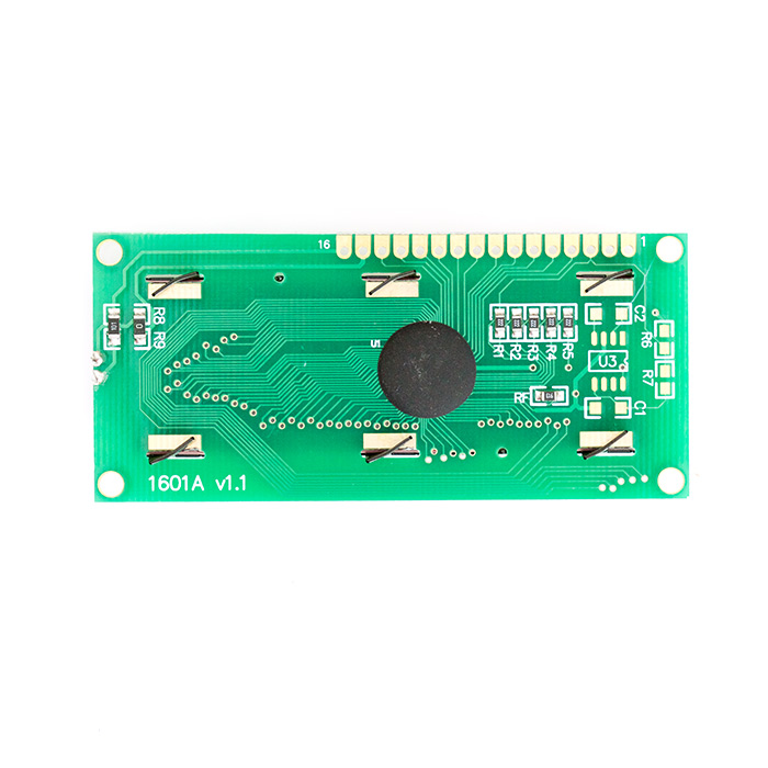 16 x 1 LCD Display (White on Blue) - Click Image to Close