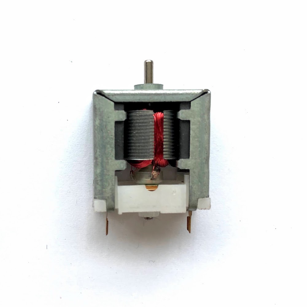 Mini Square DC motor - Click Image to Close