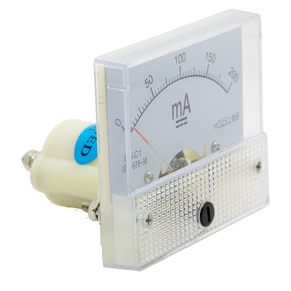 Analog Milliamp Meter (0-200ma) - Click Image to Close