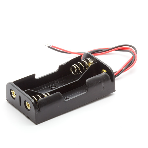 Battery Holder 2 x AA (3v) with leads - Click Image to Close