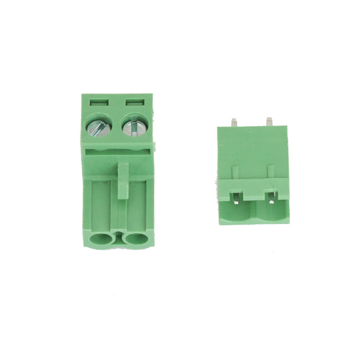 PCB Mount Screw Terminals 2EDG5.08-2P (Pair) - Click Image to Close