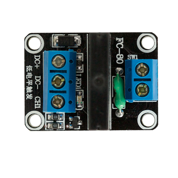 Solid State Relay Board - Assembled - Click Image to Close