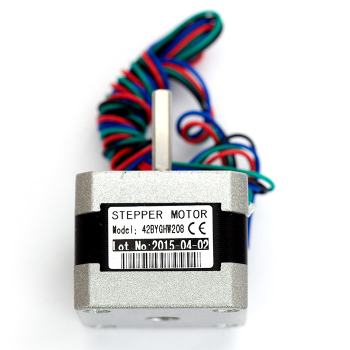 Stepper Motor - 200 Steps/rev - attached cable - Click Image to Close