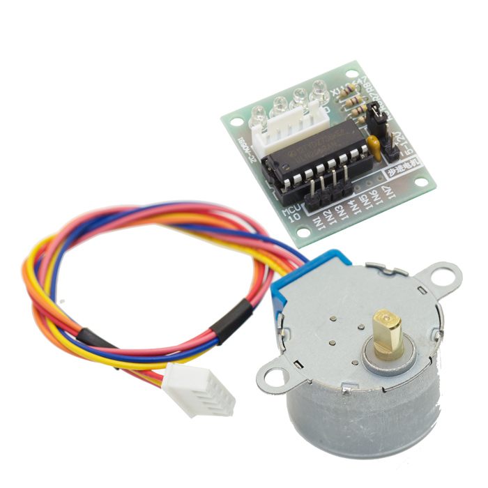 Small Size 5v Stepper with Driver Board - Click Image to Close