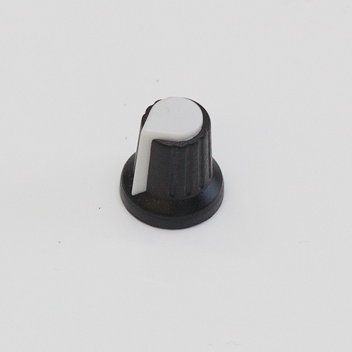 Black Plastic Knob - Click Image to Close