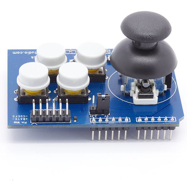 Simple Joystick and Button Shield - Click Image to Close