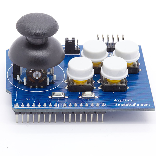 Simple Joystick and Button Shield - Click Image to Close