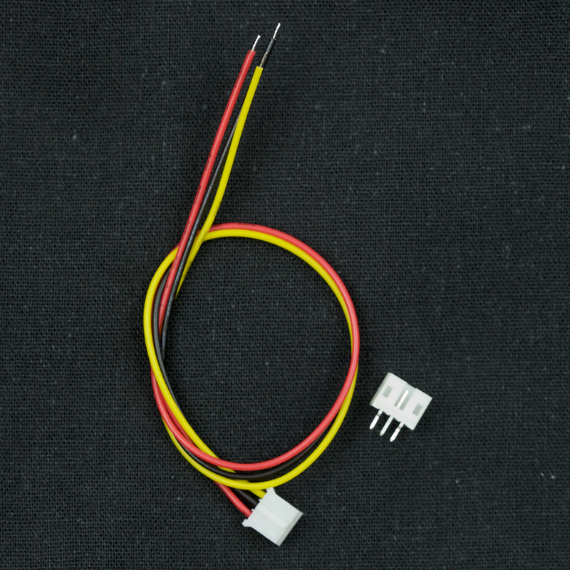 JST Jumper 3 Wire (yellow/black/red) Assembly - Click Image to Close