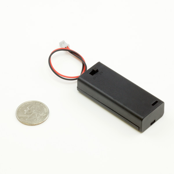 Battery Holder - 2xAAA (Cover, JST, Switch) for micro:bit - Click Image to Close