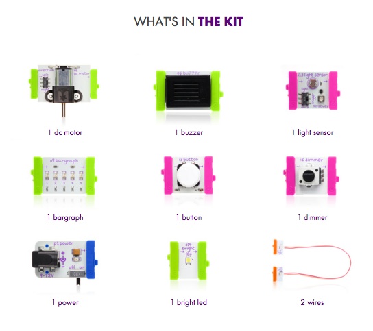 Retired - littleBits Base Kit - Click Image to Close