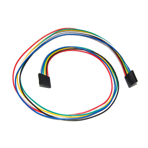 500mm - 19" Cable, 6 Conductors - Click Image to Close