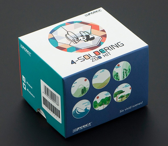 Soldering Zoo Kit - with Six Animals - Click Image to Close