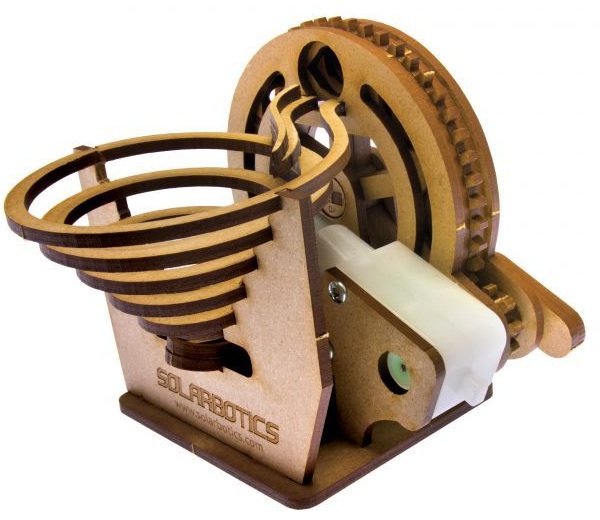 The Solarbotics Marble Machine Kit - Battery Edition - Click Image to Close