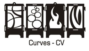 Retired - Solarbotics PumLantern Kit - CURVES - BLUE - Click Image to Close