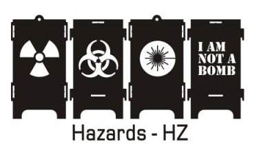 Retired - Solarbotics PumLantern Kit - HAZARD - BLACK - Click Image to Close