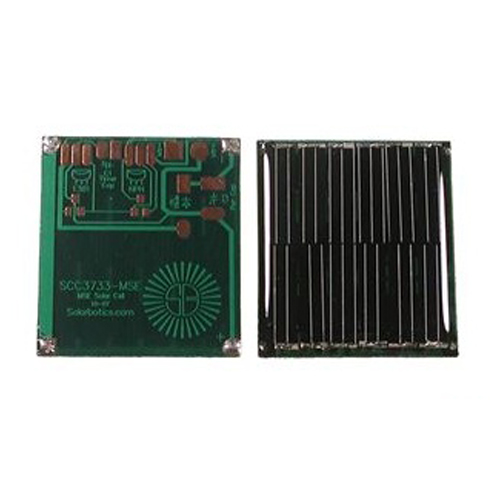 37 x 33mm Monocrystalline Solar Cell - Click Image to Close