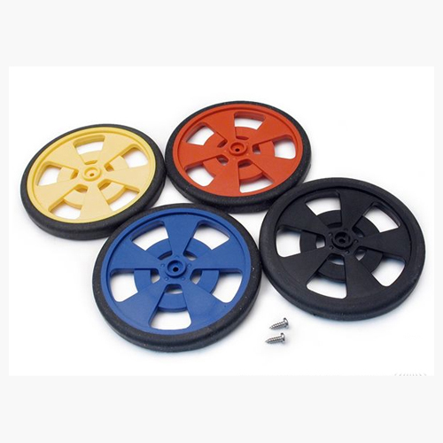 GM Series Plastic Wheels - Red - Click Image to Close