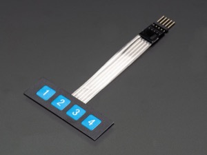 Clavier à membrane 1x4 + Extras