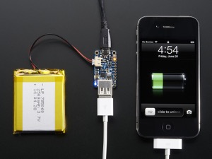 Chargeur PowerBoost 500 - Rechargeable 5V Lipo USB Boost @ 500mA