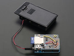 Light and temperature data-logger pack