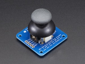 Joystick analogique à 2 axes avec bouton + carte de dérivation