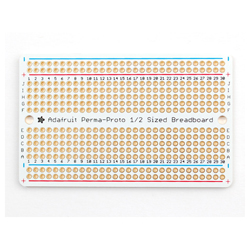 Adafruit Perma-Proto Demi-taille Breadboard PCB - 3 Pack!