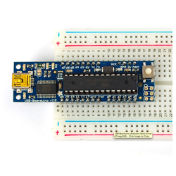 Retired - USB Boarduino (Arduino clone) Kit w/ATmega328 - v2.0