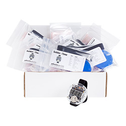 Solder:Time™ Watch Kit - 10 Unit Lab Pack Plus - Click Image to Close