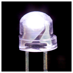 Strawhat LED blanche - Paquet de 25