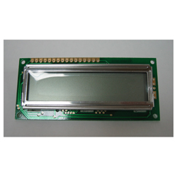 16x1 LCD de caractères de base, pas de rétroéclairage, vert / no