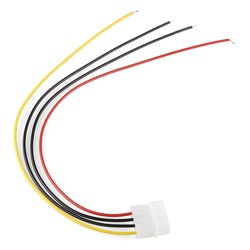 Retired - 4 Pin Molex Connector - Pigtail