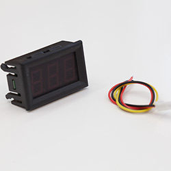Digital Voltmeter 0 to 99.9 volts DC (Panel Mount)