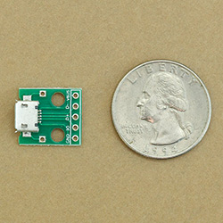 USB micro B Breakout Board